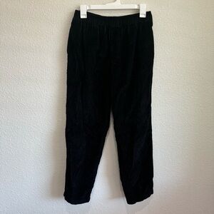Urban Outfitters Women's Small Black Corduroy Pants Casual Straight Leg Relaxed